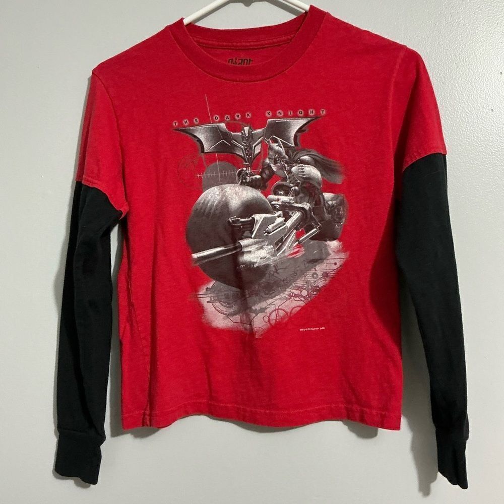 Giant boys The Dark Knight long sleeve T-shirt size M